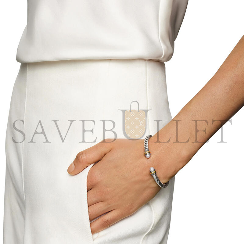 DAVID YURMAN CLASSIC CABLE BRACELET 5MM B12381 S4BPE